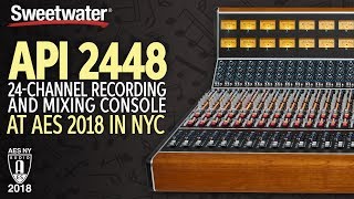 Video thumbnail for Sweetwater at AES 2018: API 2448 Console by Sweetwater