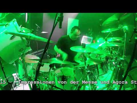 Zacky Tsoukas Musik Messe 2015 Frankfurt - Agora stage - drumxound