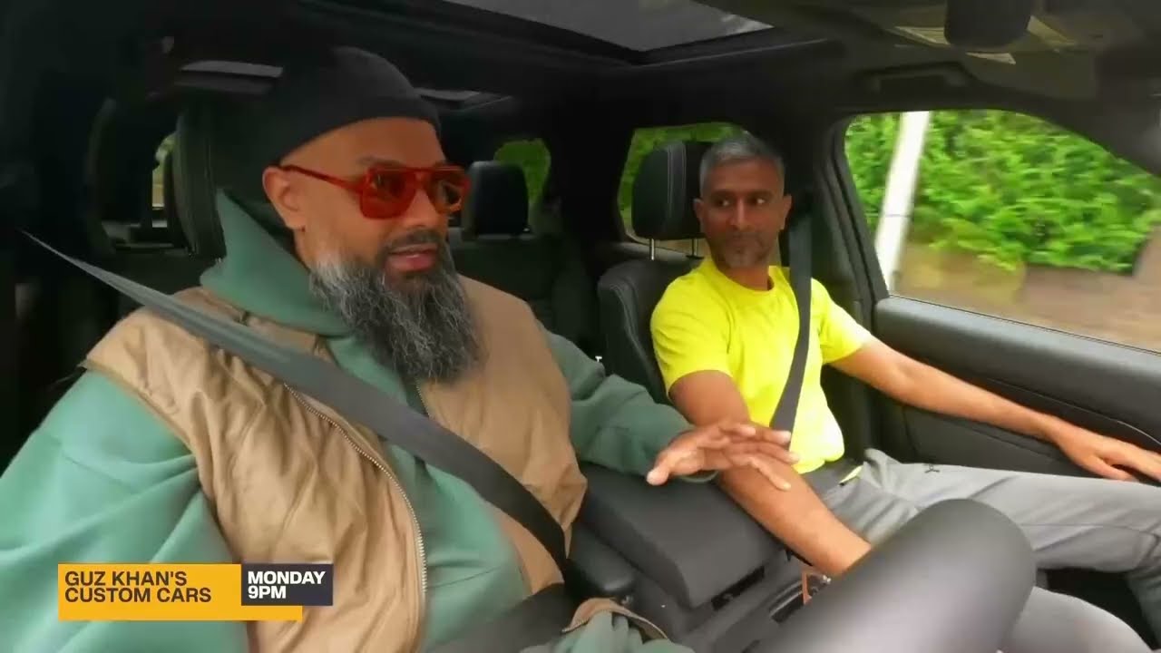 Guz Khan's Custom Cars trailer