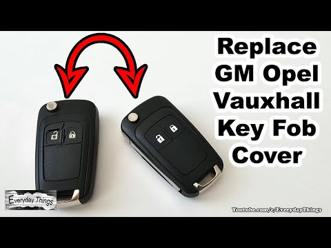 How to Replace GM Opel/Vauxhall Key Fob Cover: Step-by-Step Guide