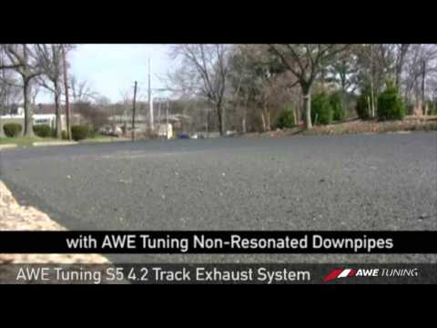 AWE Tuning S5 4.2L Track Exhaust System