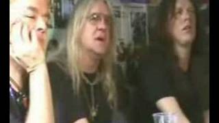 SAXON: press conference in Italy-part1