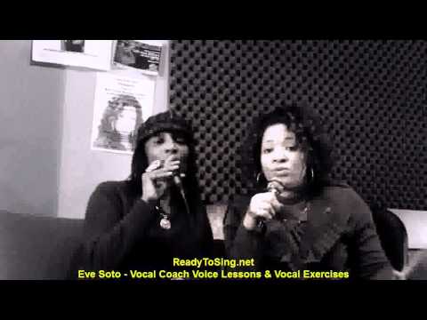 Voice Lessons, Vocal Exercise - Eve Soto & Pecola - Riffing -Aaliyah