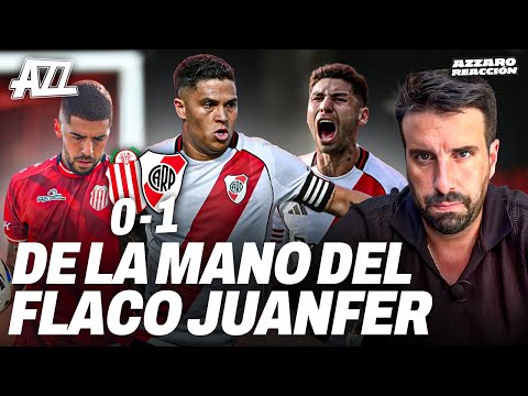 AZZARO REACCIÓN - RIVER LE GANÓ 1-0 A BARRACAS CENTRAL EN SU DEBUT EN EL TORNEO APERTURA