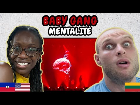 REACTION TO BABY GANG - Mentalité (concerto Unipolforum Milano) | FIRST TIME HEARING