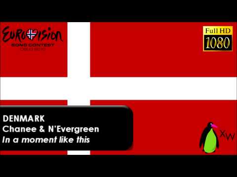 [ESC2010]  Denmark - Chanée & N'evergreen - In a moment like this  [STUDIO VERSION][HD]