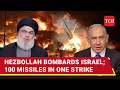 Hezbollah’s Fiery Revenge, Attacks Israel With 100 Missiles After IDF Strikes Kill Medic In Lebanon