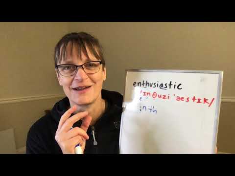 How to Pronounce Enthusiastic and Enthusiasm (Sound like a Native Speaker with SpeechModification)