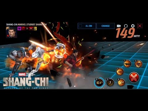 Shang-Chi in Marvel Studios Shang-Chi suit skills preview | Marvel Future Fight