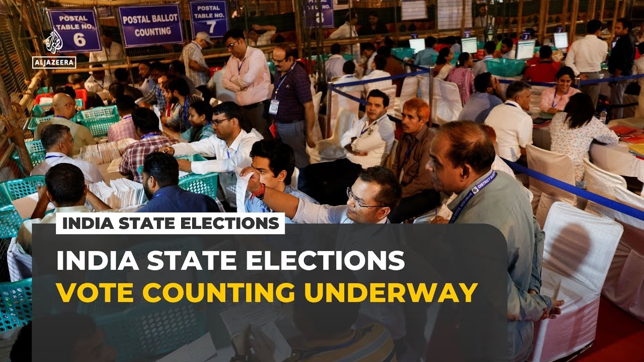 Vote counting underway in India as key state polls test Modi’s BJP