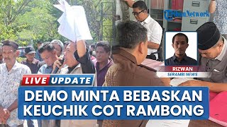 Warga 2 Kampung Gelar Aksi di Kantor BPN & Kejari Nagan Raya, Desak Pembebasan Keuchik Cot Rambong