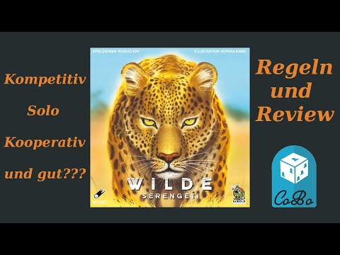 Wilde Serengeti - Die Neuheit im Rundumcheck - Regeln und Review (kompetitiv/solo/kooperativ)