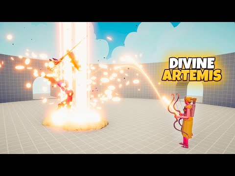 DIVINE ARTEMIS 1 vs 1 UNITS | TABS Totally Accurate Battle Simulator Gameplay
