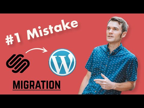 YouTube video about Next Steps for Transitioning from Squarespace to WordPress