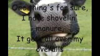 how do you milk a cow