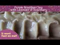 Purple Brazilian Clay Soap With Lavender And Rosemary Making And Cutting