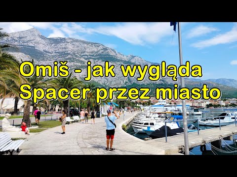 Omiš as it looks like - a walk through the city - Croatia