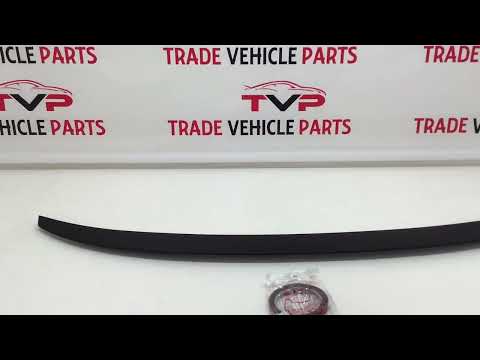 Fits BMW 4 Series F32 Rear Trunk Boot Lip Spoiler Mat Black video