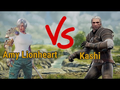 Amy Lionheart (Ivy) VS Kashi (Geralt)