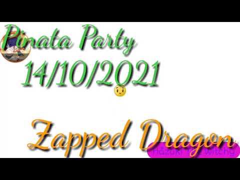 Plants Vs Zombies 2. Pinata Party 14/10/2021. Zapped Dragon