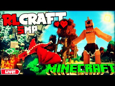 Insane RL Craft SMP Live - Join Now and Challenge the Hardest Mod Pack with us! 🔥