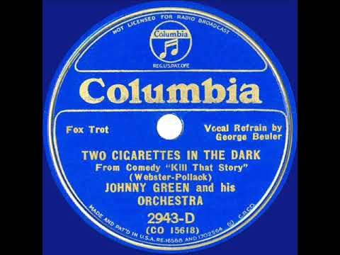 1934 Johnny Green - Two Cigarettes In The Dark (George Beuler, vocal)