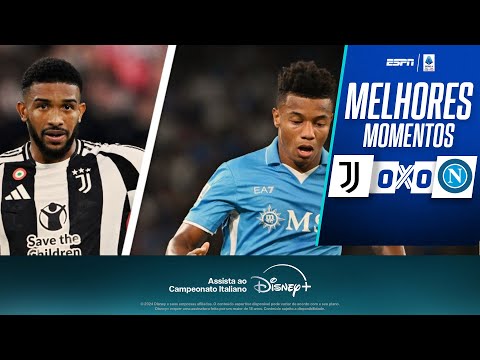 Gols e lances de Juventus x Napoli