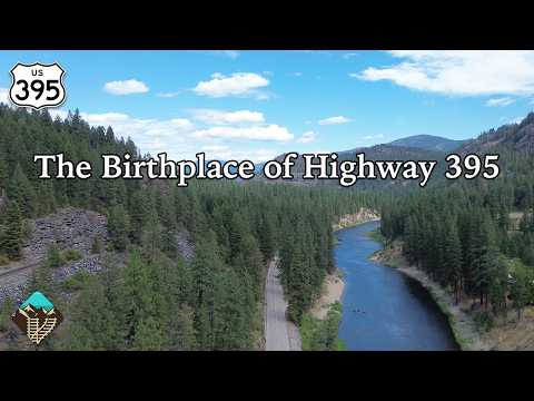 Exploring Highway 395 in Washington - From the State Line to the Border