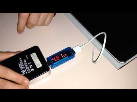 Test your USB Amperage and Voltage   Product Review   LiTong USB Voltage and Current Tester