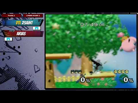 Collision 2024 - DTL 2saint (Jigglypuff) vs Arias (Marth) - Losers Round 2 - Melee Singles