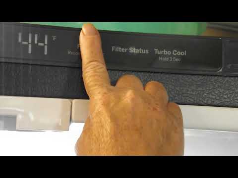 GE refrigerator: How to set Temp in freezer, refrigerator. Door alarm and several other questions.