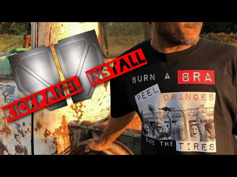 How to install 1947-1954 GM Truck Kickpanels!