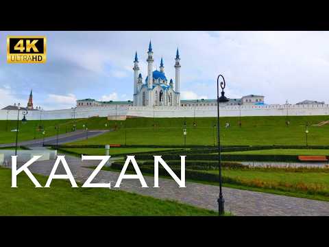 Kazan, Russia - Walking Tour 4K