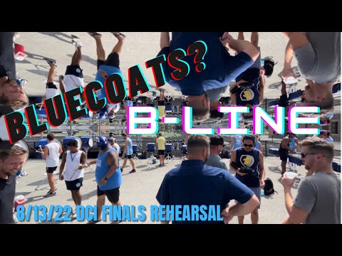 Bluecoats Drumline 2022 - B-Line - 8/13 DCI Finals Rehearsal