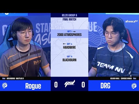 [2022 GSL S2] Ro.20 Group A Match5 Rogue vs DRG