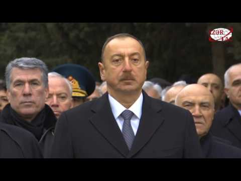 President Ilham Aliyev paid tribute to 20 January martyrs