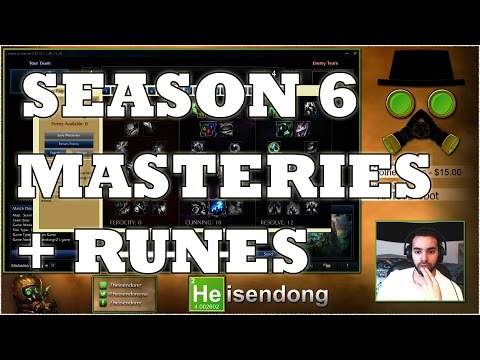 SEASON 6: In-Depth Masteries Guide