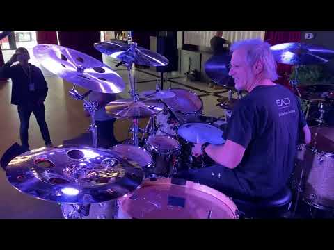 AMAZING Dave Weckl and Thomas Lang play together at Buddy drum camp 2025