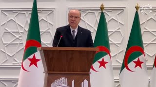 كلمة الوزير الأول خلال ندوةٍ حول التحديات المستقبلية للبنوك المركزية بمناسبة ستينية بنك الجزائر