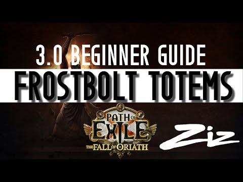 Path of Exile 3.0 Beginner Guide - Inquisitor Frost Bolt Totems