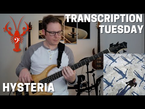 Hysteria by Muse - Tabs and Transcription Inside - Transcription Tuesdays w/ Dale