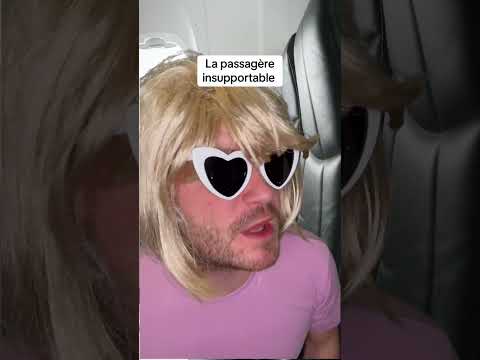 The unbearable passenger #sketch #humor #fake