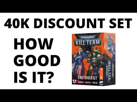 New 40K Discount Box Set REVEALED? Very Cheap Space Marines + Death Guard in Kill Team Beginner Set