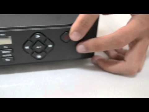 Forma de encender el DVR Hanbang de 32 canales