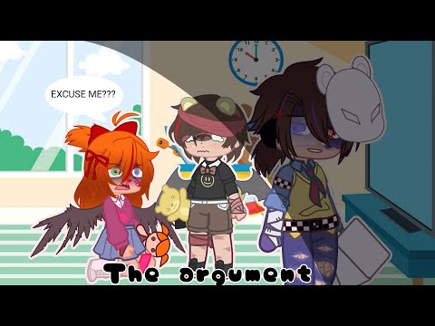 The argument || Afton family || Gacha club || tw: mentions of death
