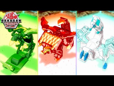 Every Geogan Rollout in Bakugan: Geogan Rising