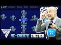 Play like Guardiola's ALL OUT ATTACK tactics in FC 24 | 1-2-2-4-1 & 3-1-5-1 Tactics! 🧠
