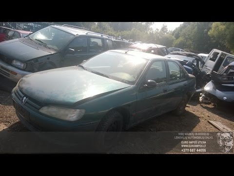 Car recycler parts Peugeot 406 1995.11 - 1999.03 1.6 65kW  Mechanical Sedan