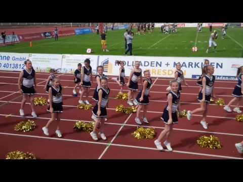 Dresden Monarchs Cheerleader Sideline