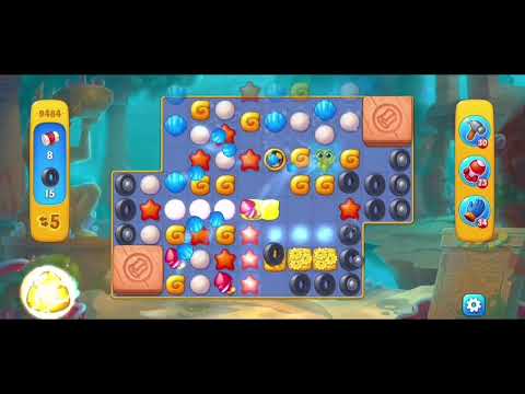 Fishdom 9484 Hard Level - NO 💣🧨💥